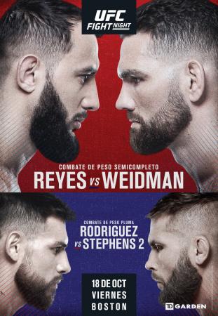 UFC ON ESPN 6 - REYES VS. WEIDMAN