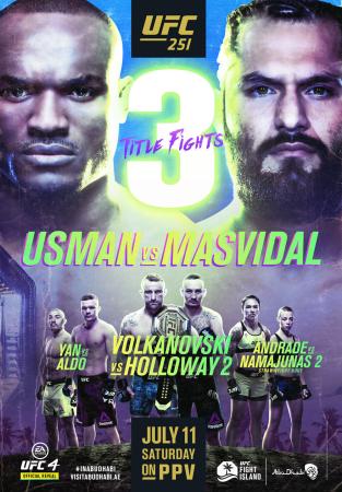 UFC 251 - USMAN VS. MASVIDAL