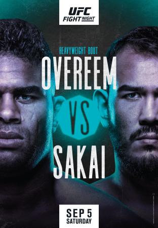 UFC ON ESPN+ 34 - OVEREEM VS. SAKAI