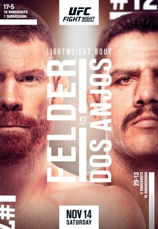UFC ON ESPN+ 40 - FELDER VS. DOS ANJOS