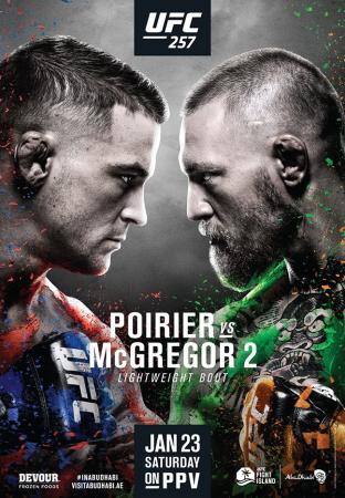 UFC 257 - POIRIER VS. MCGREGOR II