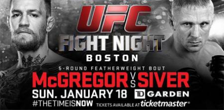 UFC FIGHT NIGHT 59 - MCGREGOR VS. SIVER