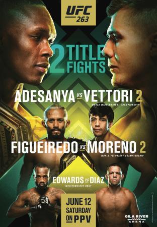 UFC 263 - ADESANYA VS. VETTORI II