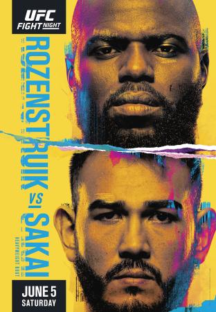 UFC ON ESPN+ 47 - ROZENSTRUIK VS. SAKAI