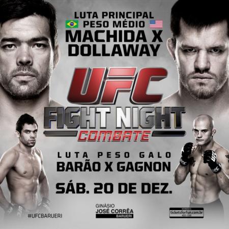 UFC FIGHT NIGHT 58 - MACHIDA VS. DOLLAWAY