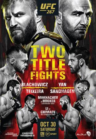 UFC 267 - BLACHOWICZ VS. TEIXEIRA