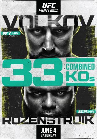 UFC ON ESPN+ 65 - VOLKOV VS. ROZENSTRUIK