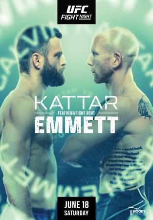 UFC ON ESPN 37 - KATTAR VS. EMMETT
