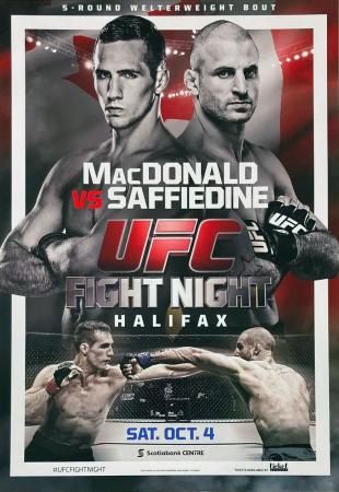 UFC FIGHT NIGHT 54 - MACDONALD VS. SAFFIEDINE
