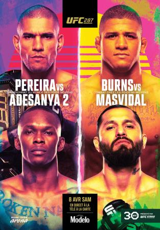 UFC 287 - PEREIRA VS. ADESANYA 2