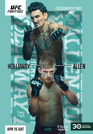 UFC ON ESPN 44 - HOLLOWAY VS. ALLEN