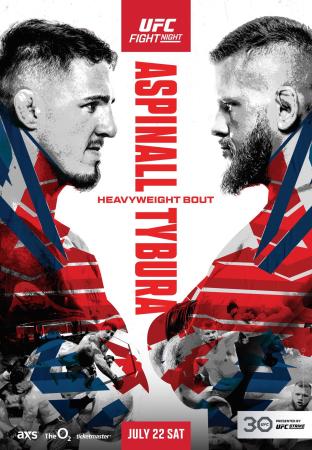 UFC ON ESPN+ 82 - ASPINALL VS. TYBURA