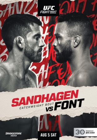 UFC ON ESPN 50 - SANDHAGEN VS. FONT