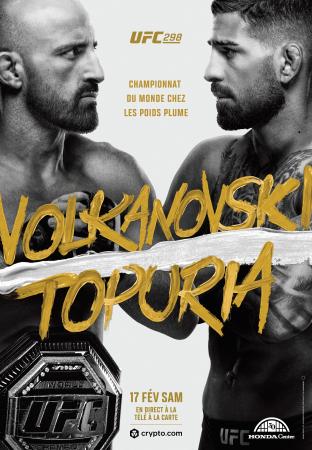 UFC 298 - VOLKANOVSKI VS. TOPURIA