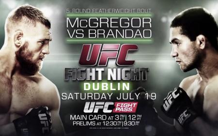 UFC FIGHT NIGHT 46 - MCGREGOR VS. BRANDAO