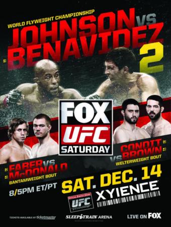 UFC ON FOX 9 - JOHNSON VS. BENAVIDEZ 2