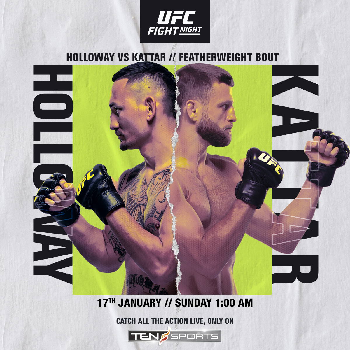 UFC on ABC 1 - Poster et affiche