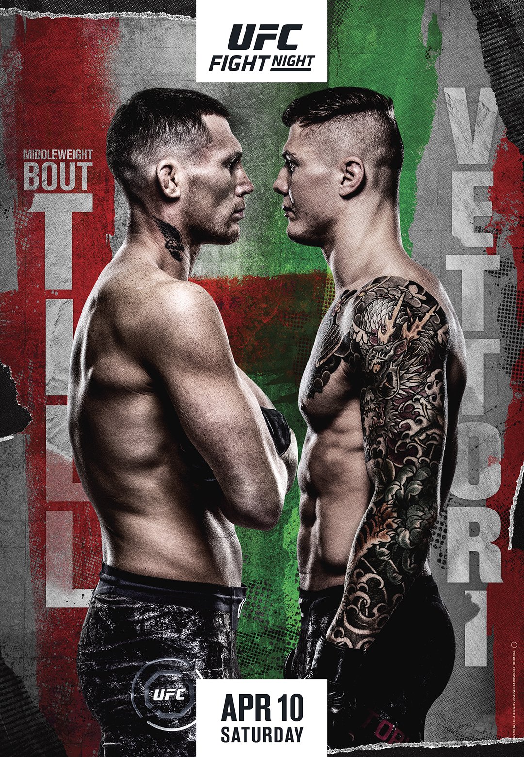 UFC on ABC 2 - Las Vegas - Poster et affiche