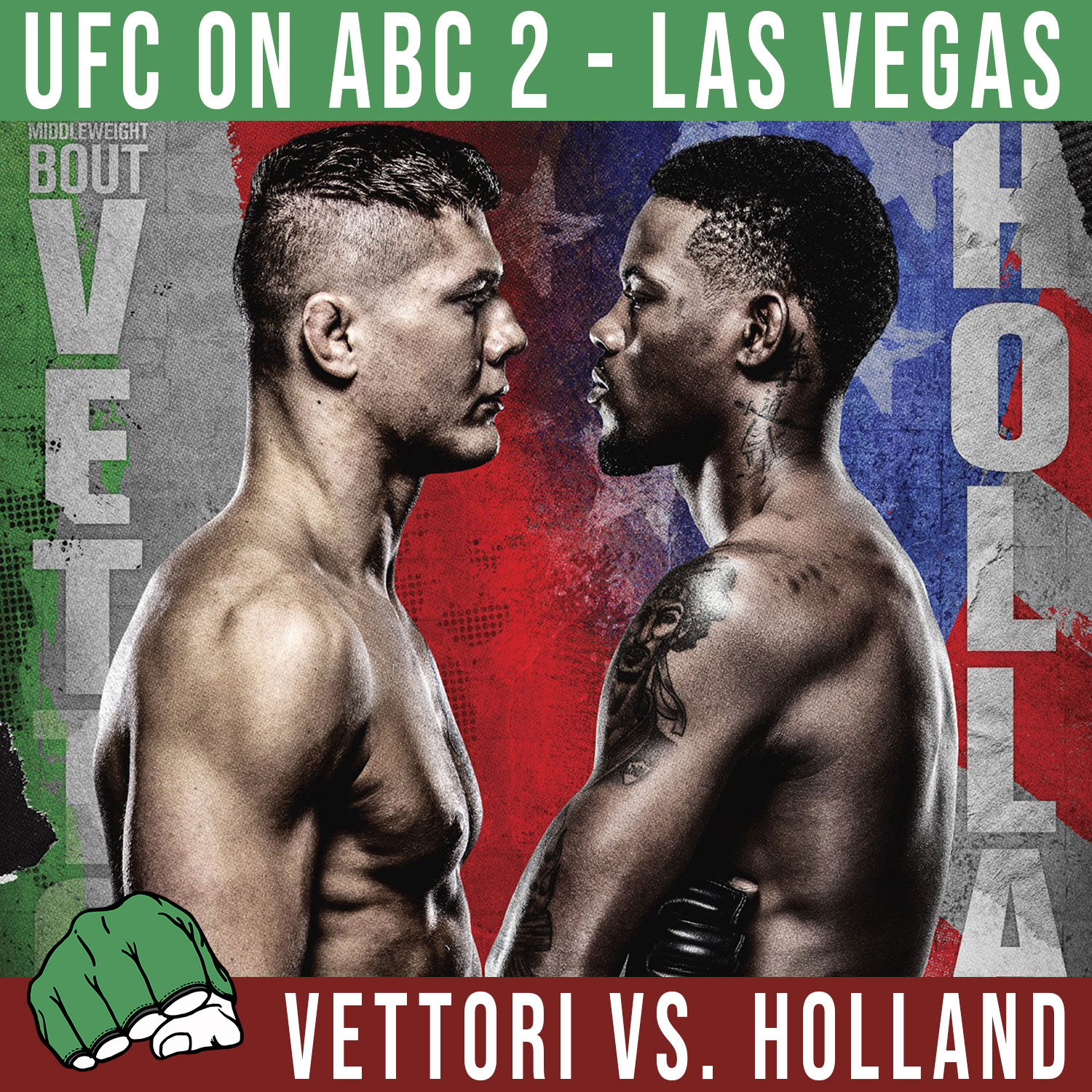 UFC on ABC 2 - Las Vegas - Poster et affiche