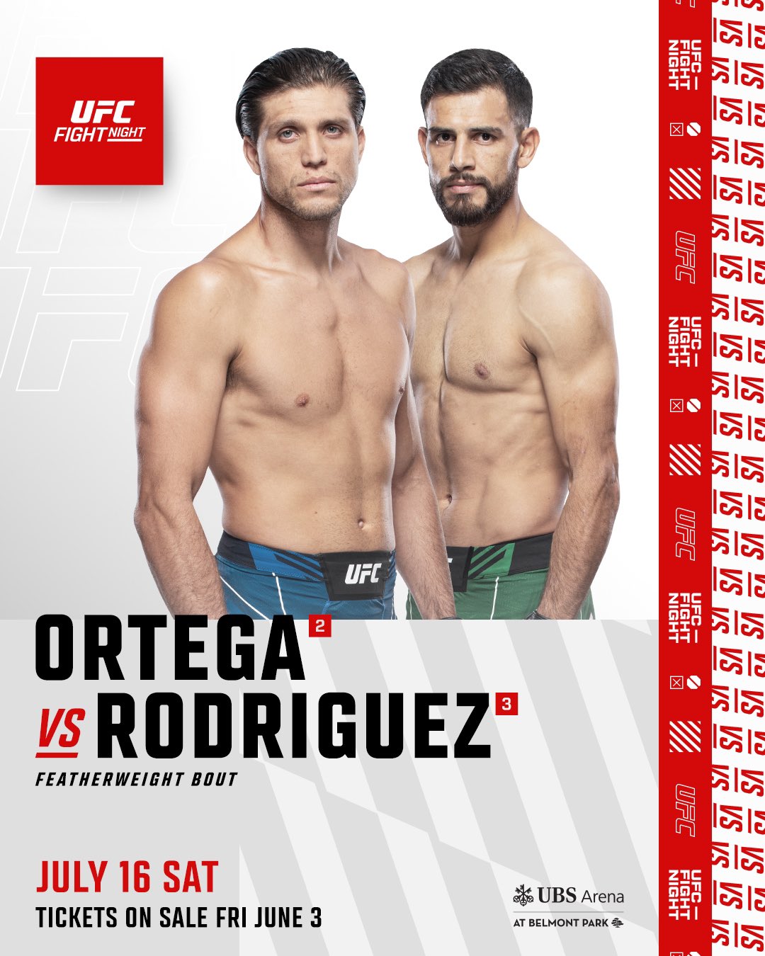 UFC on ABC 3 - Long Island - Poster et affiche