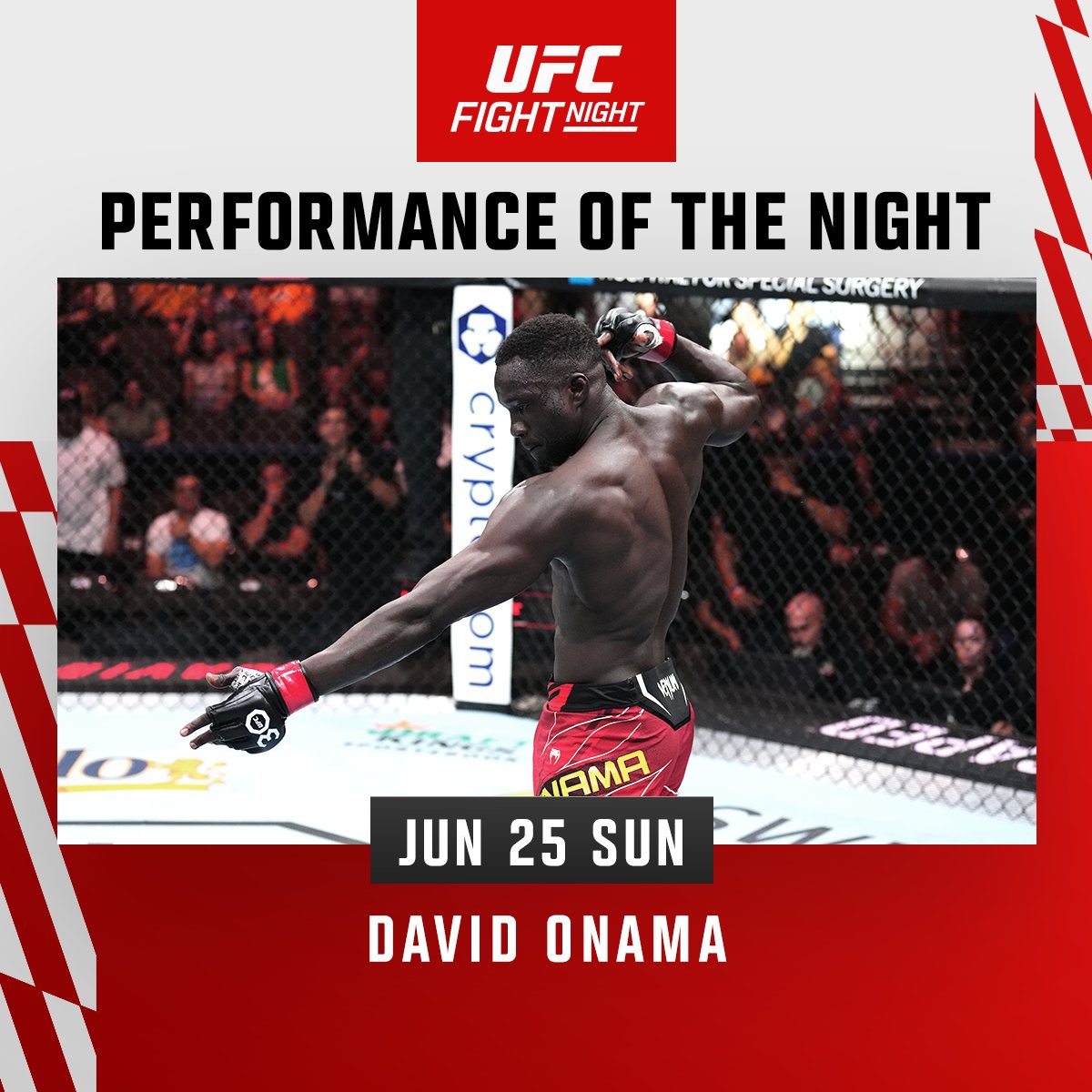 UFC on ABC 5 - David Onama