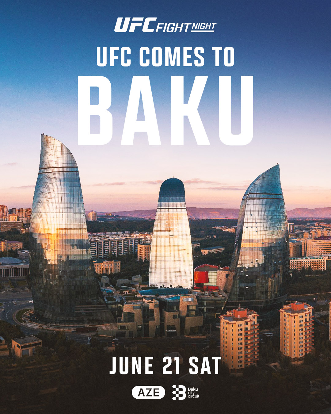 UFC on ABC 8 - Baku - Poster et affiche