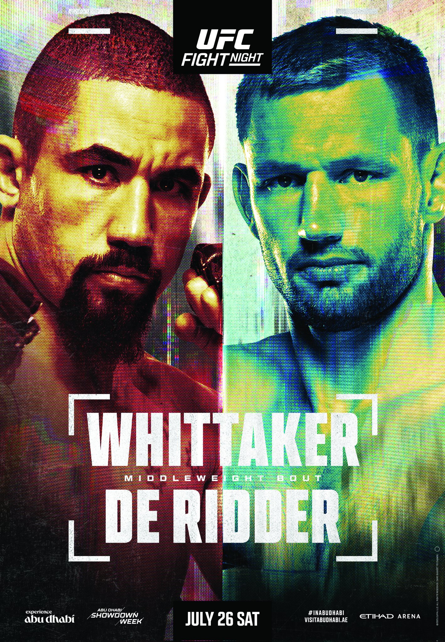 UFC on ABC 9 - Abu Dhabi - Poster et affiche