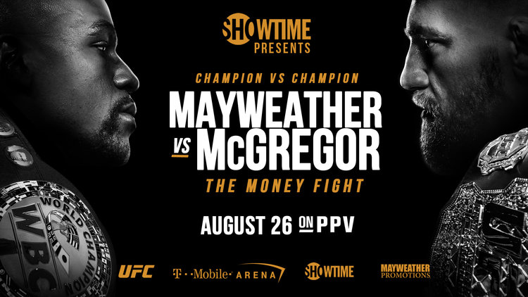 Poster Mayweather vs McGregor