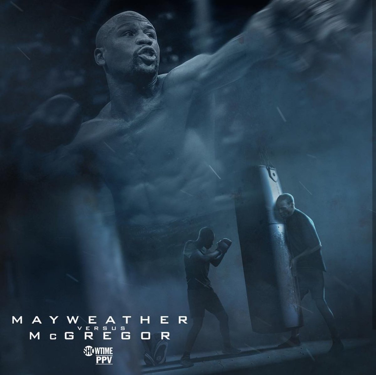 Poster Mayweather vs McGregor