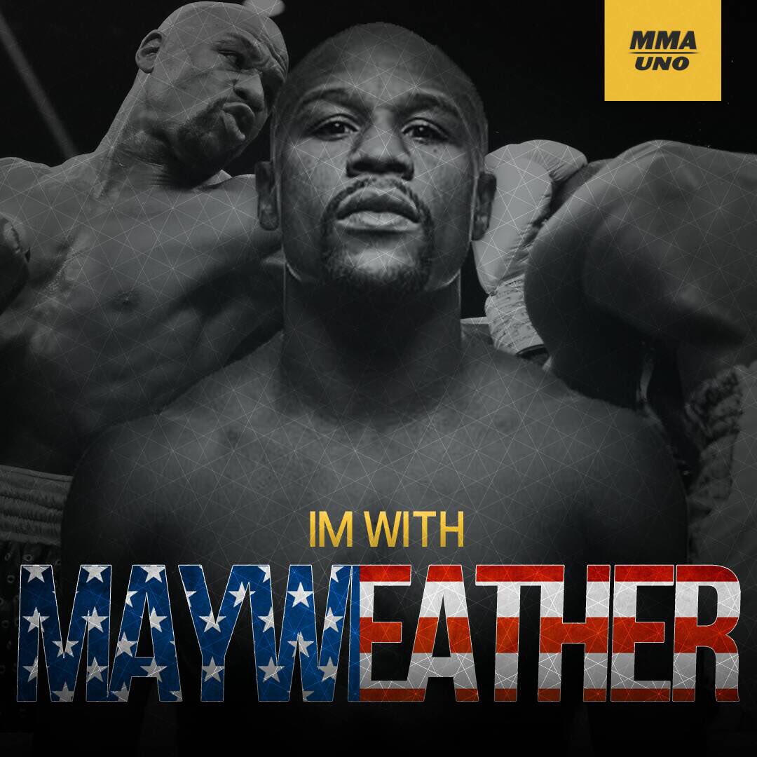 Poster Mayweather vs McGregor