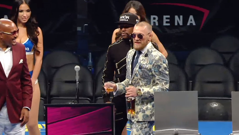 Mayweather vs McGregor Conférence de presse