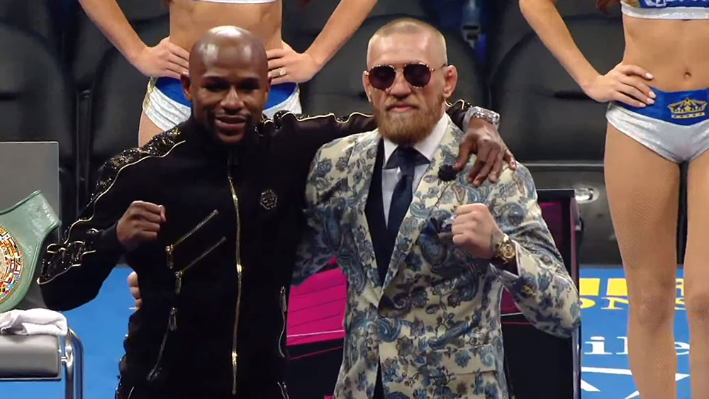 Mayweather vs McGregor Conférence de presse