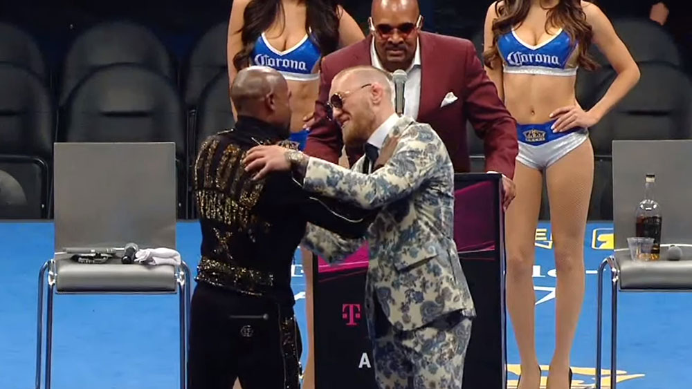 Mayweather vs McGregor Conférence de presse