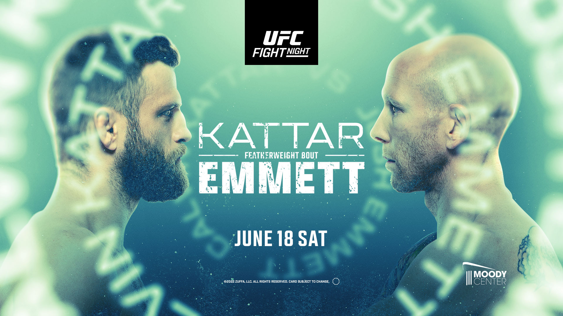 UFC on ESPN 37 - Austin - Poster et affiche