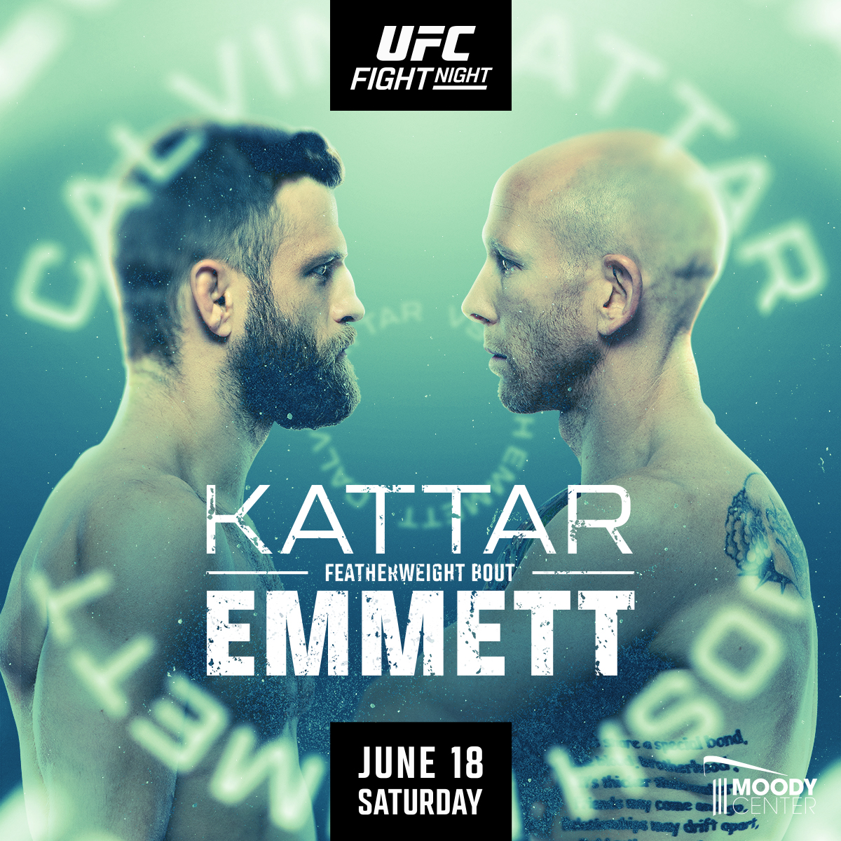 UFC on ESPN 37 - Austin - Poster et affiche