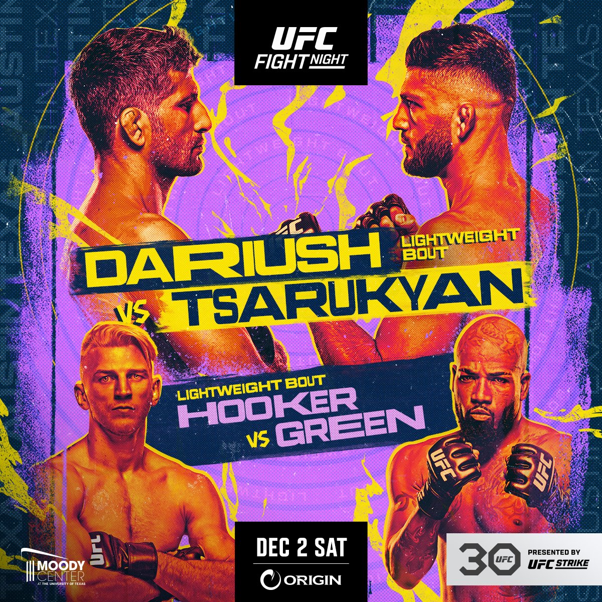 UFC on ESPN 52 - Austin - Poster et affiche