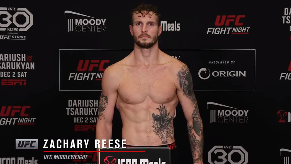 UFC on ESPN 52 - Zachary Reese