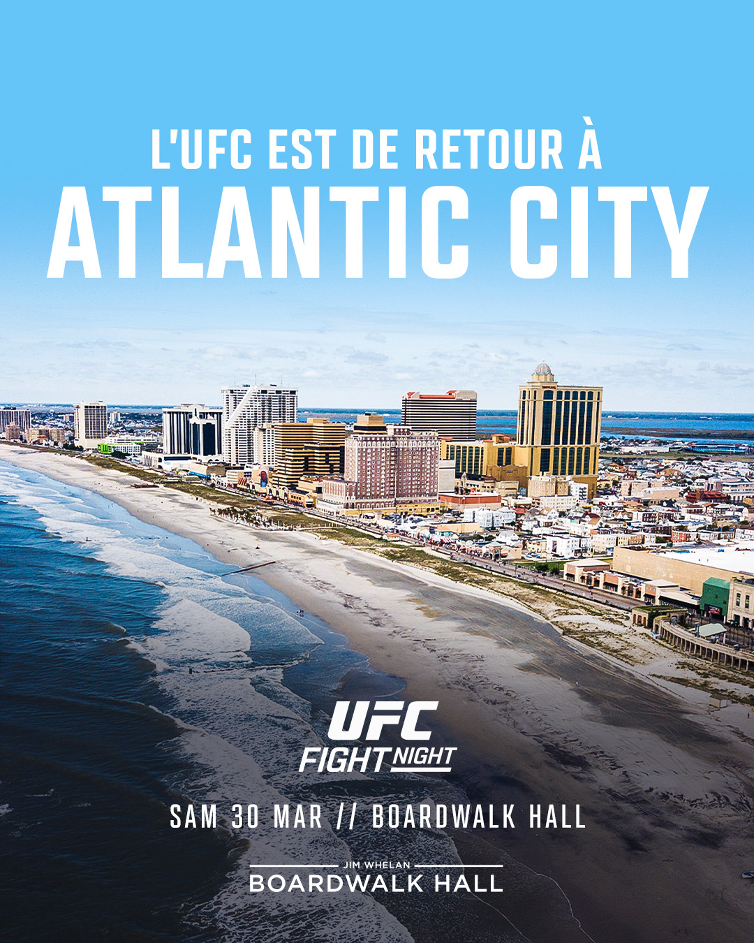 UFC on ESPN 54 - Atlantic City - Poster et affiche