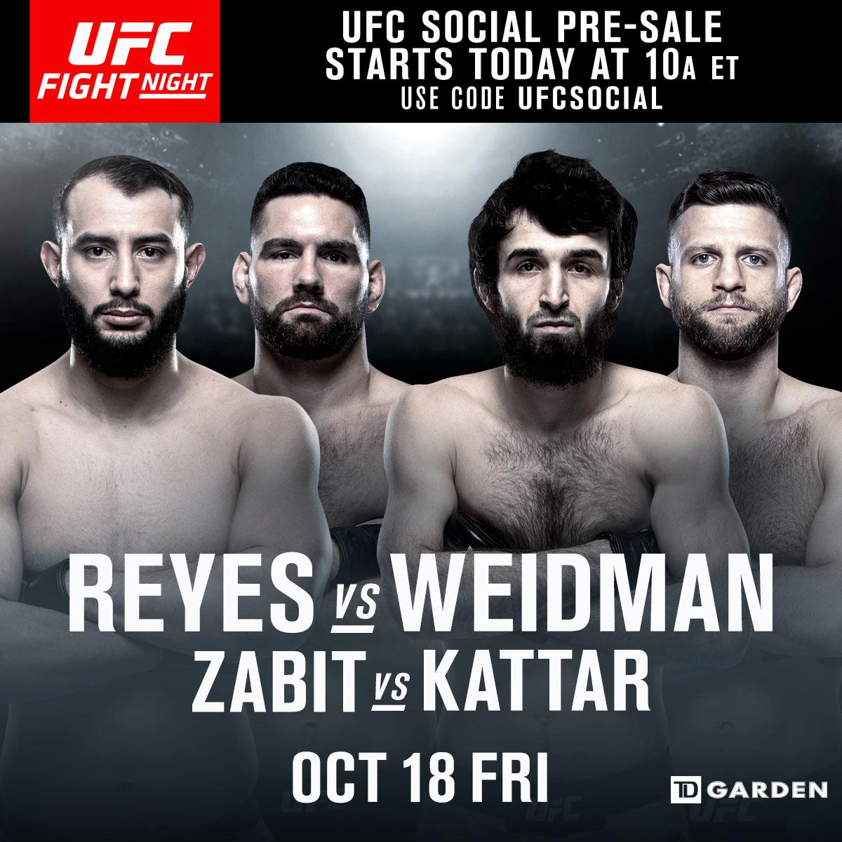 UFC Boston - Poster et affiche