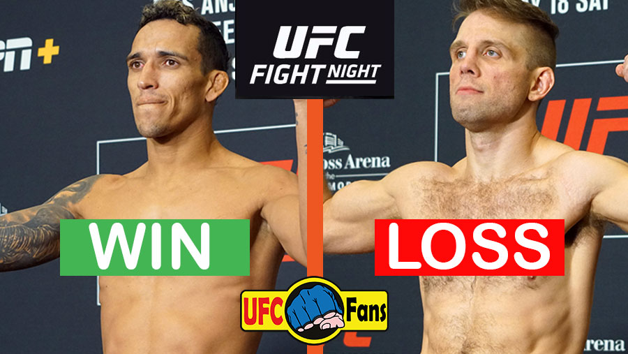 Charles Oliveira contre Nik Lentz