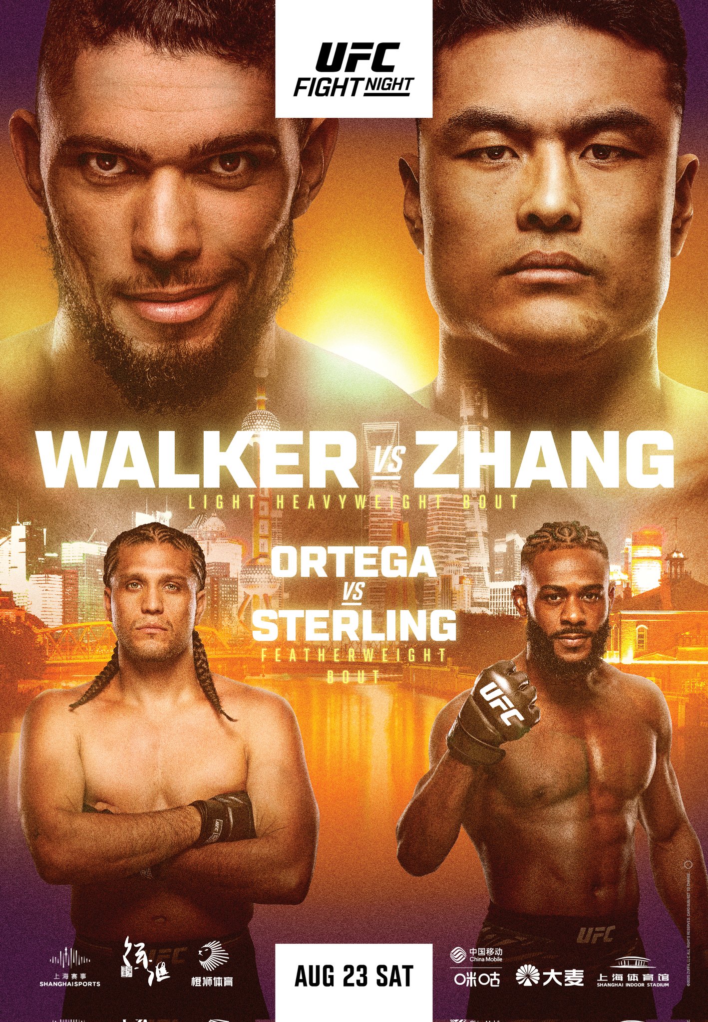 UFC on ESPN+ 115 - Shanghai - Poster et affiche