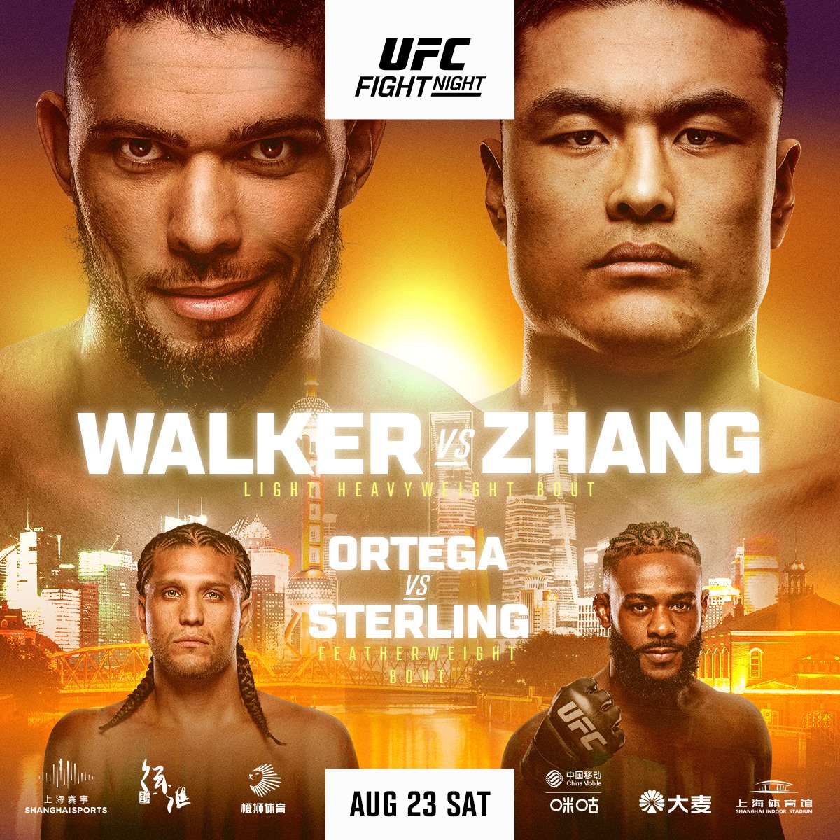 UFC on ESPN+ 115 - Shanghai - Poster et affiche