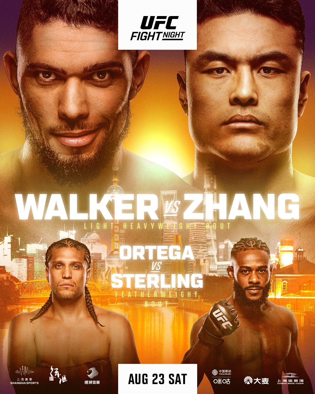 UFC on ESPN+ 115 - Shanghai - Poster et affiche