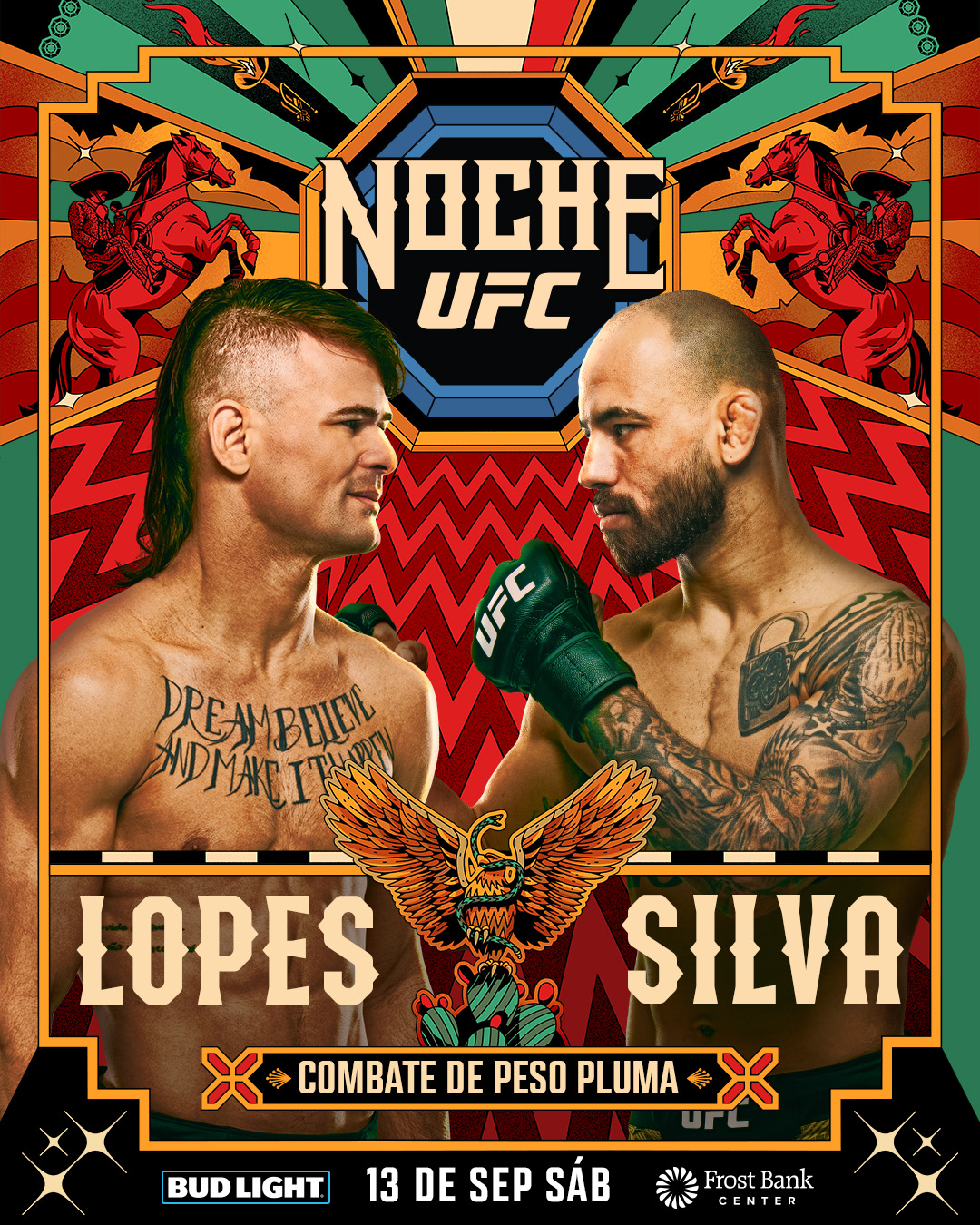 UFC on ESPN+ 117 - San Antonio - Poster et affiche