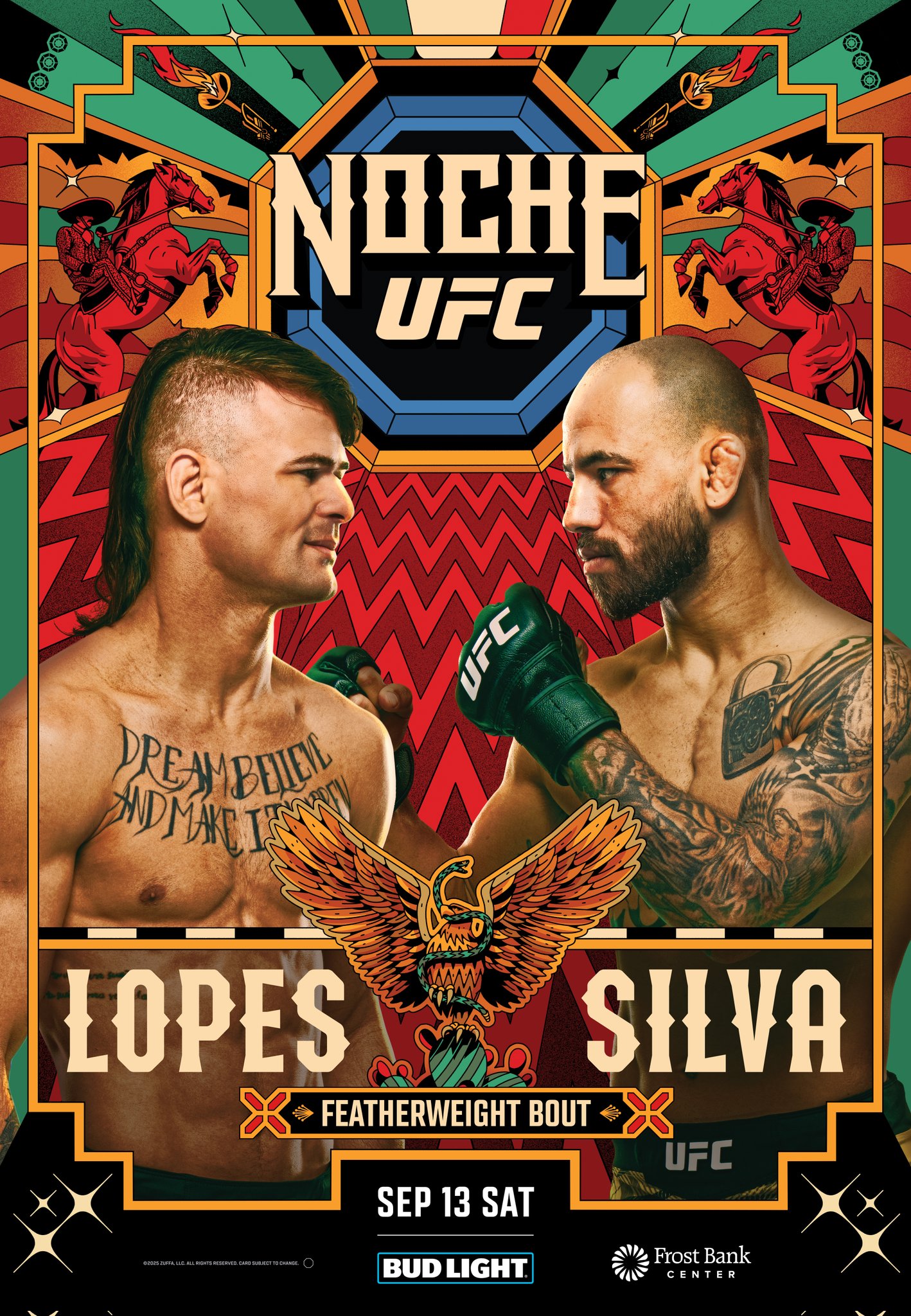 UFC on ESPN+ 117 - San Antonio - Poster et affiche
