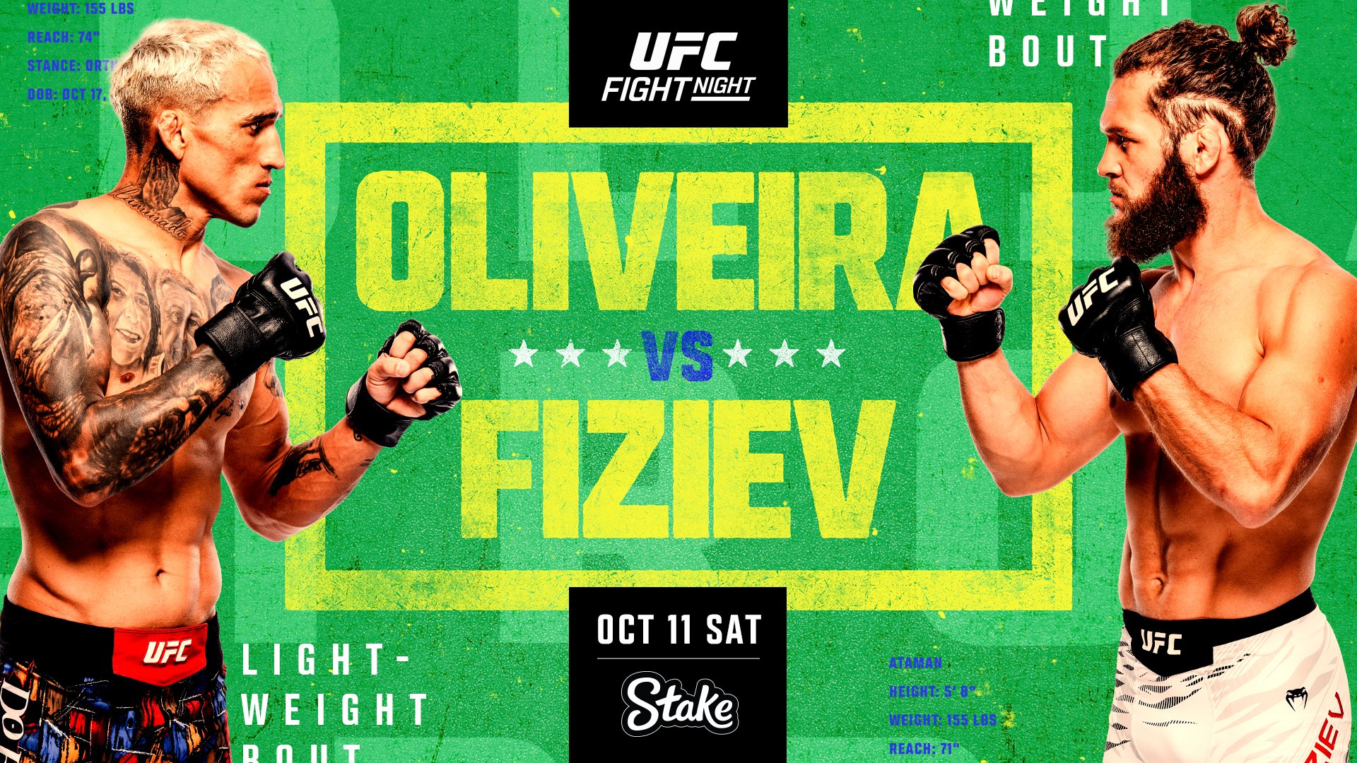 UFC on ESPN+ 119 - Rio de Janeiro - Poster et affiche
