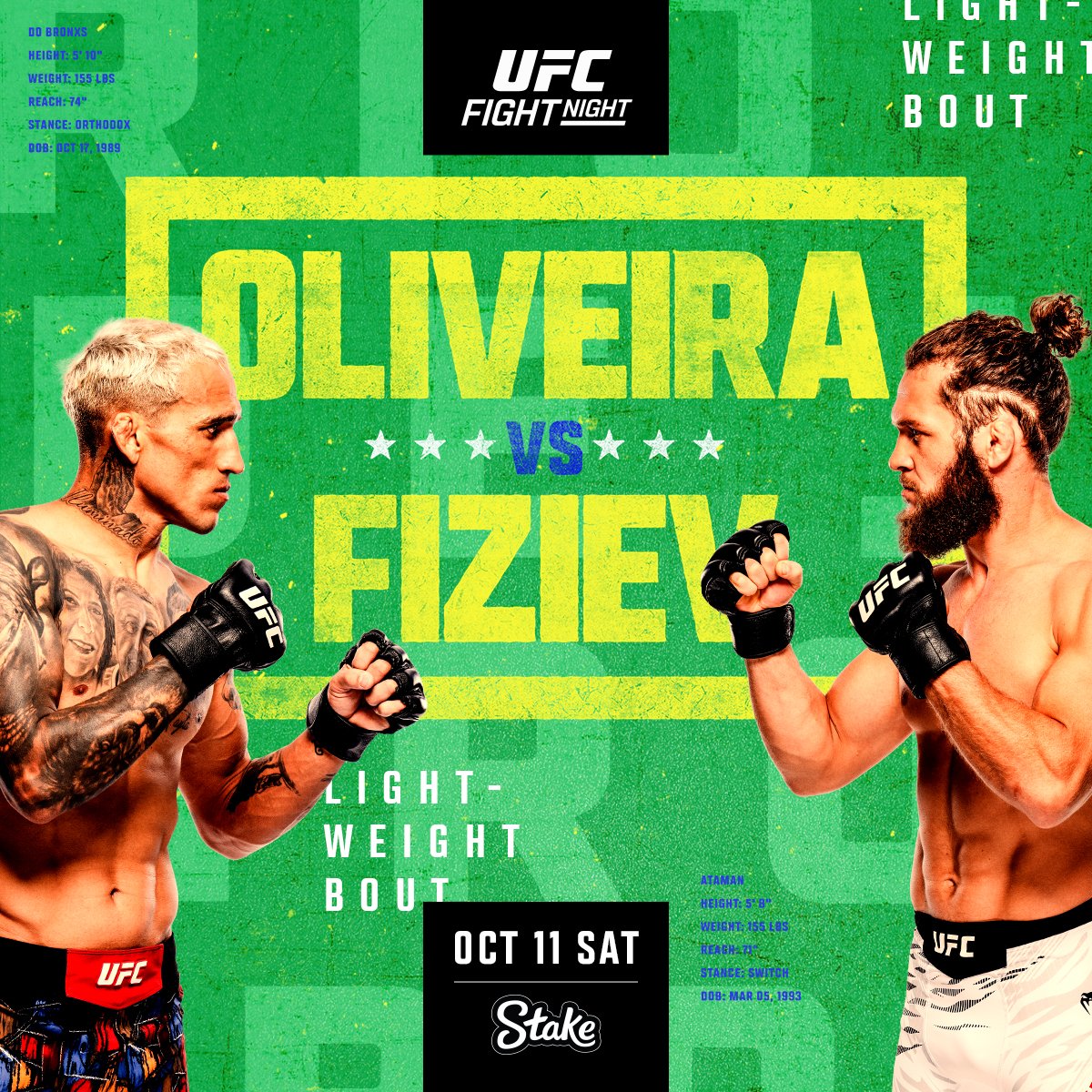 UFC on ESPN+ 119 - Rio de Janeiro - Poster et affiche