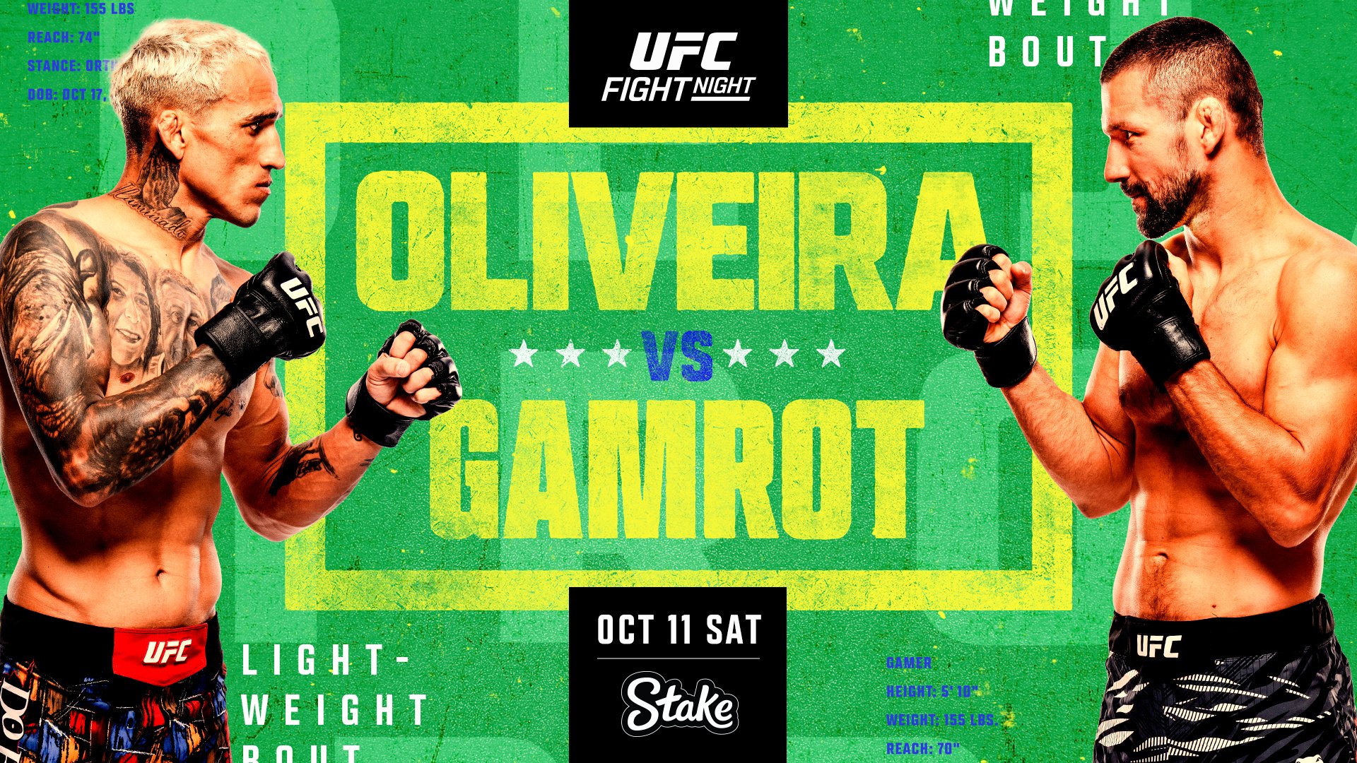 UFC on ESPN+ 119 - Rio de Janeiro - Poster et affiche