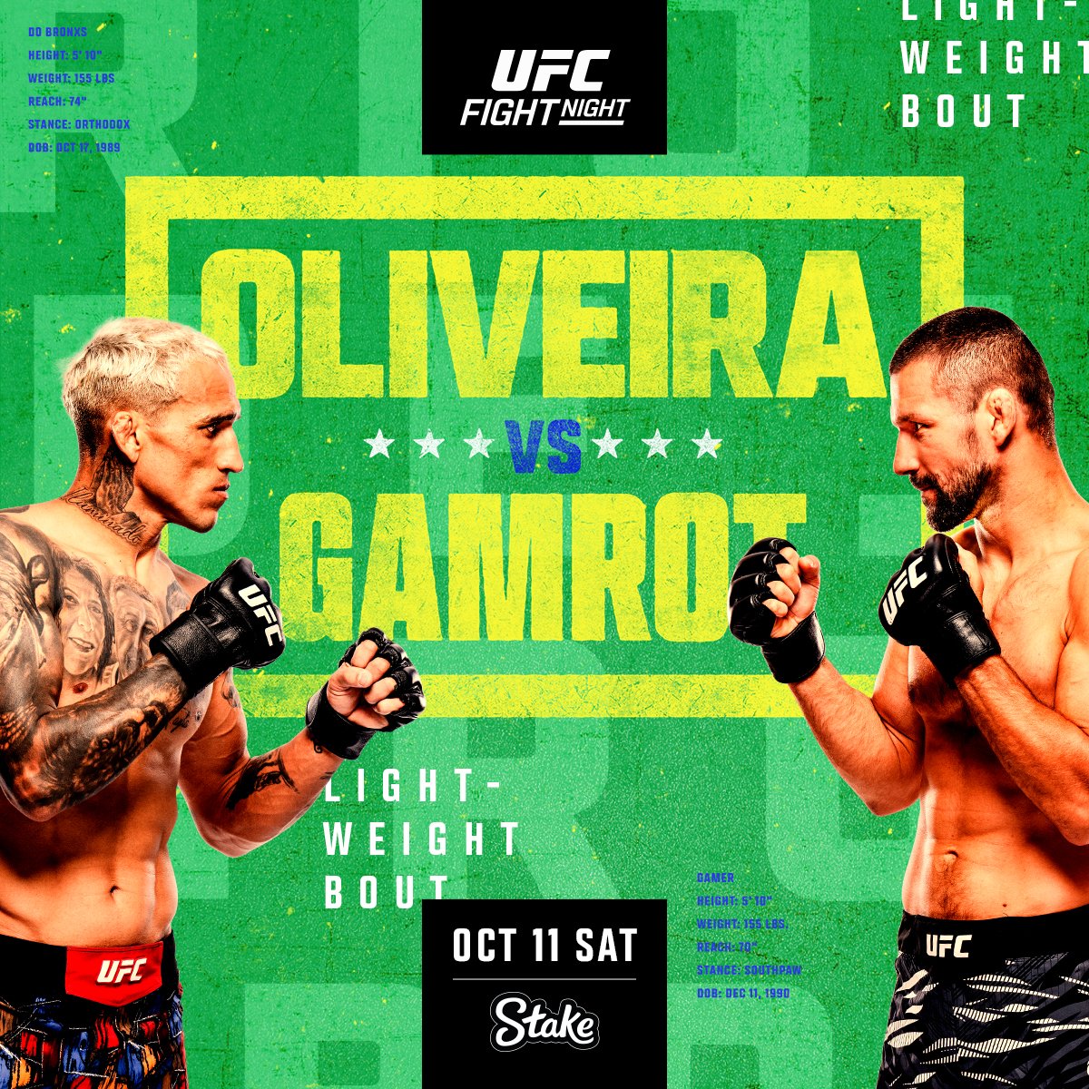 UFC on ESPN+ 119 - Rio de Janeiro - Poster et affiche
