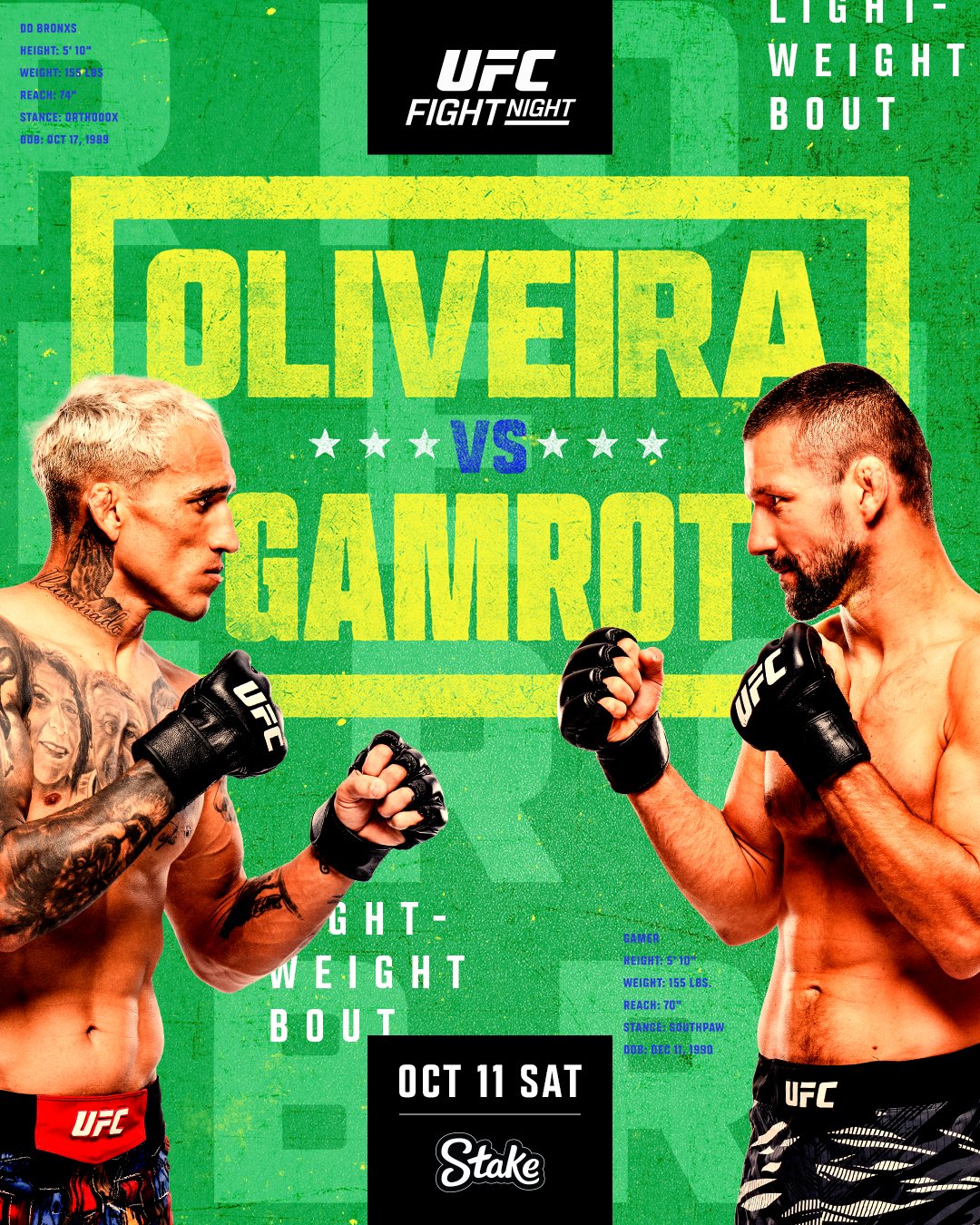 UFC on ESPN+ 119 - Rio de Janeiro - Poster et affiche